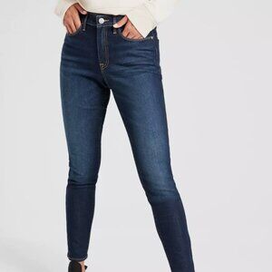 Athleta Sculptek Ultra Skinny Jeans, Midnight Wash, Size 4